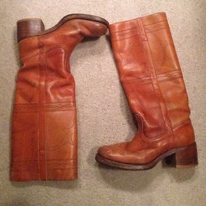 Amazing 1970s Vintage Woodstock Boots size 7.5